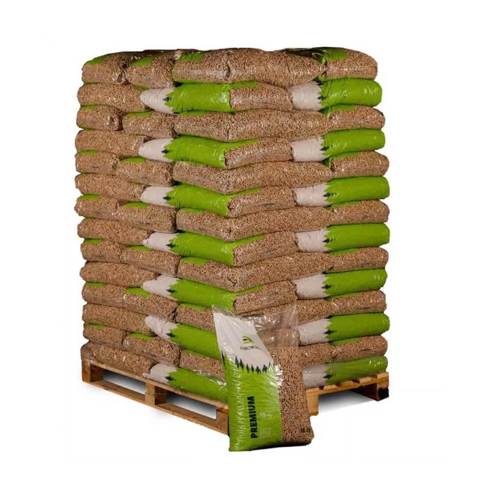 Buchenholzpellets — 60 Säcke à 15 kg 2