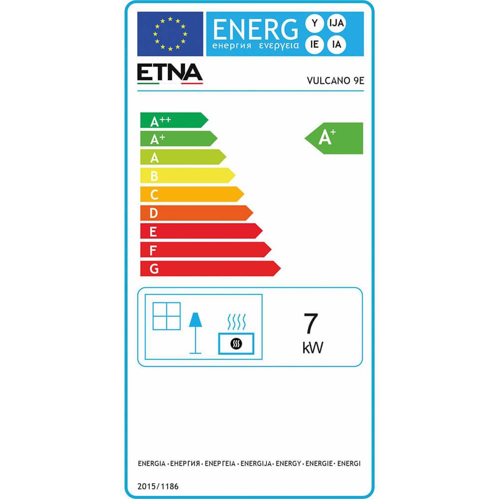 Poêle à granulés étanche Vulcano 9kW 2